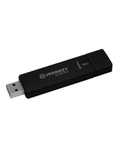 Kingston Technology IronKey IKD300 64GB unità flash USB USB tipo A 3.2 Gen 1 (3.1 Gen 1) Nero