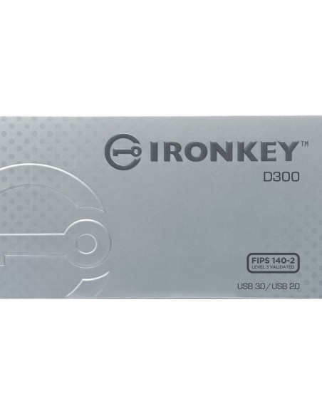 Kingston Technology IronKey IKD300 64GB unità flash USB USB tipo A 3.2 Gen 1 (3.1 Gen 1) Nero