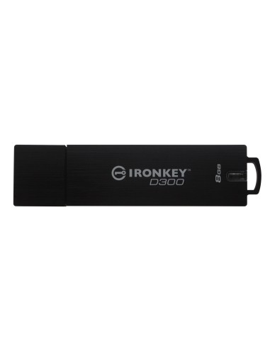 Kingston Technology IronKey IKD300 8GB unità flash USB USB tipo A 3.2 Gen 1 (3.1 Gen 1) Nero