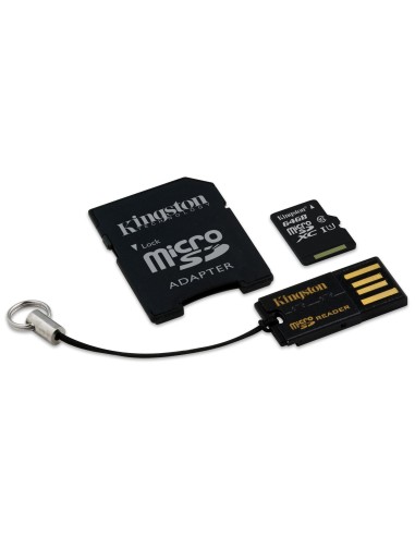 Kingston Technology Mobility kit   Multi Kit 64GB MicroSDXC UHS Classe 10