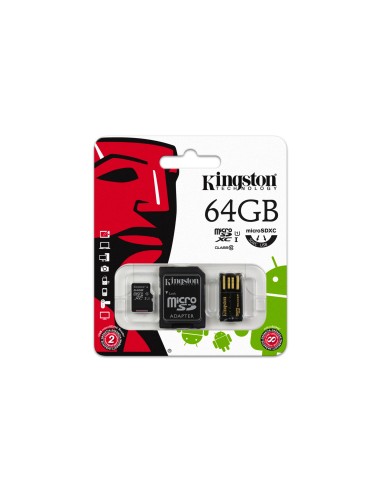 Kingston Technology Mobility kit   Multi Kit 64GB MicroSDXC UHS Classe 10