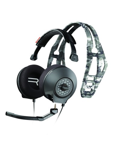 POLY RIG 500HS Auricolare Cablato A Padiglione Giocare Nero, Cachi