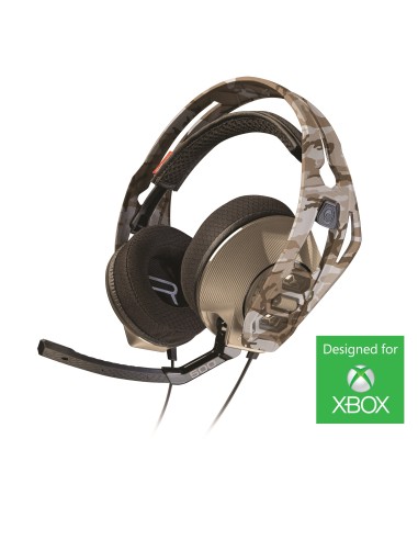 POLY RIG 500HX Auricolare Cablato A Padiglione Giocare Bronzo, Cachi