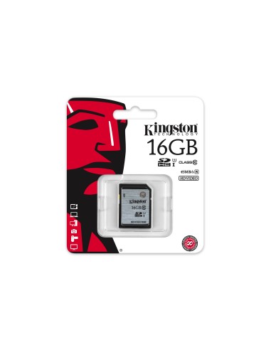 Kingston Technology Class 10 UHS-I SDHC 16GB Classe 10