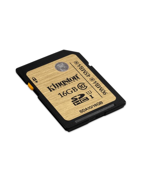 Kingston Technology SDHC SDXC Class 10 UHS-I 16GB Classe 10