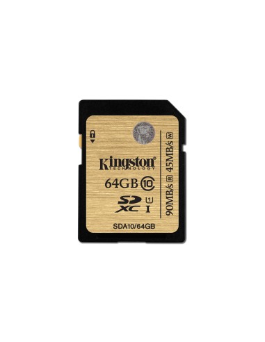 Kingston Technology SDHC SDXC Class 10 UHS-I 64GB Classe 10