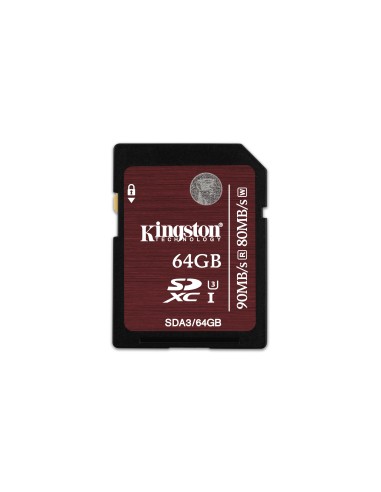 Kingston Technology SDXC UHS-I U3 64GB Classe 3