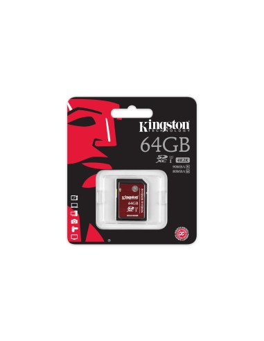 Kingston Technology SDXC UHS-I U3 64GB Classe 3