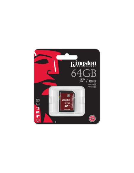 Kingston Technology SDXC UHS-I U3 64GB Classe 3