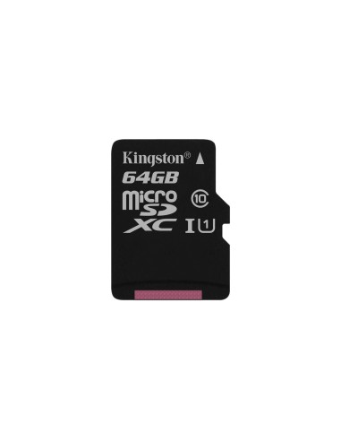 Kingston Technology microSDXC Class 10 UHS-I Card 64GB Classe 10