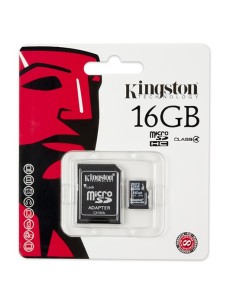 Kingston Technology SDC4 16GB memoria flash MicroSDHC Classe 4 2