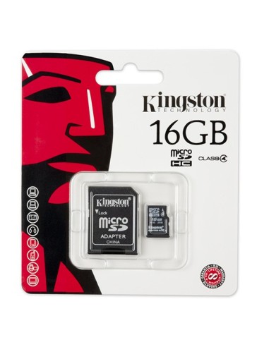 Kingston Technology SDC4 16GB memoria flash MicroSDHC Classe 4