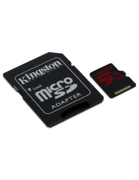 Kingston Technology microSDXC UHS-I U3 90R 80W 128GB Classe 10