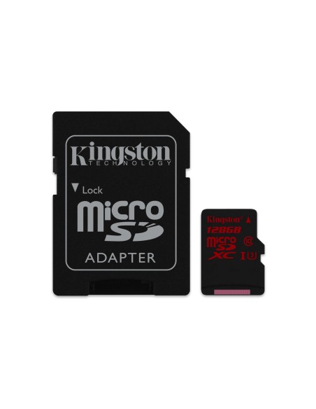 Kingston Technology microSDXC UHS-I U3 90R 80W 128GB Classe 10
