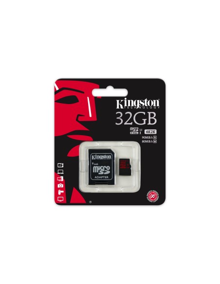 Kingston Technology microSDHC SDXC UHS-I U3 32GB MicroSDXC Classe 3