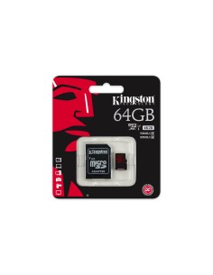 Kingston Technology microSDHC SDXC UHS-I U3 64GB MicroSDXC Classe 3 2
