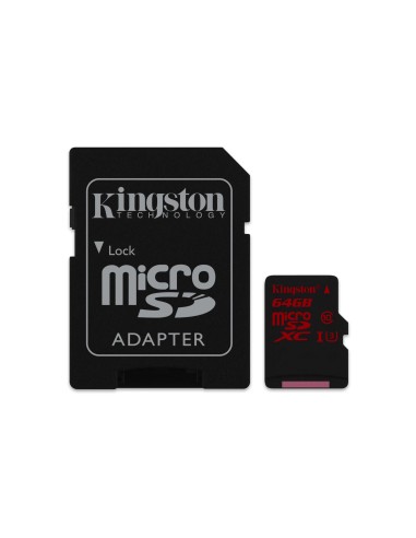 Kingston Technology microSDHC SDXC UHS-I U3 64GB MicroSDXC Classe 3