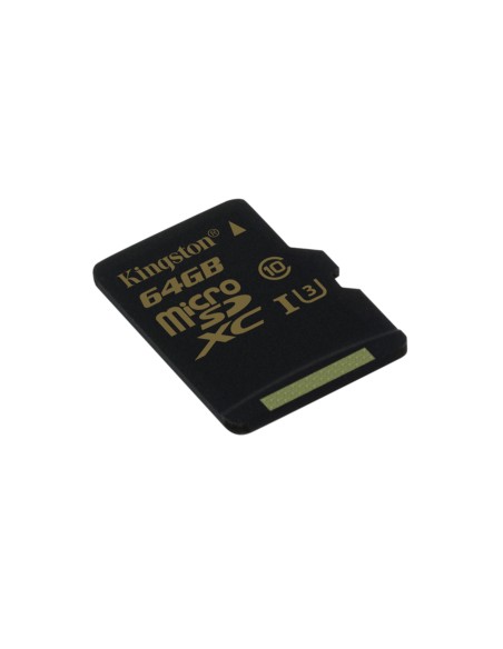 Kingston Technology Gold microSD UHS-I Speed Class 3 (U3) 64GB MicroSDHC Classe 3