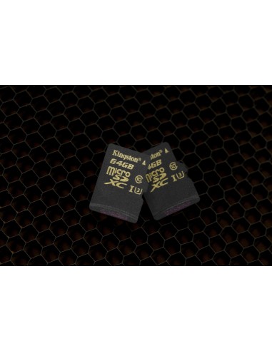 Kingston Technology Gold microSD UHS-I Speed Class 3 (U3) 64GB MicroSDHC Classe 3