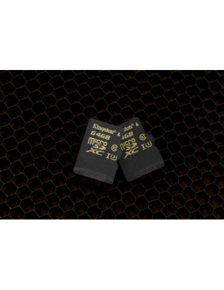 Kingston Technology Gold microSD UHS-I Speed Class 3 (U3) 64GB MicroSDHC Classe 3
