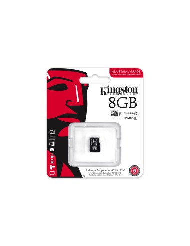 Kingston Technology Industrial Temperature microSD UHS-I 8GB Classe 10