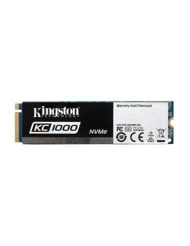 Kingston Technology KC1000 M.2 960 GB PCI Express 3.0 MLC NVMe
