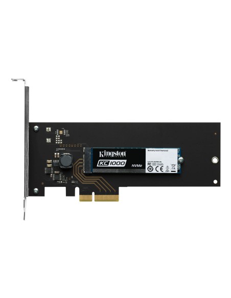 Kingston Technology KC1000 Half-Height Half-Length (HH HL) 480 GB PCI Express 3.0 MLC NVMe