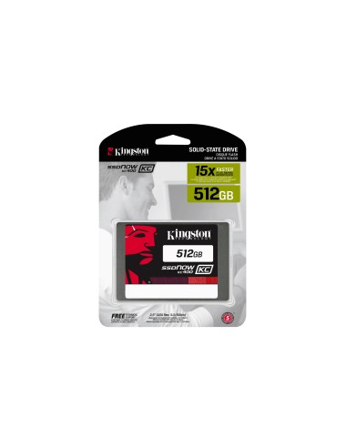 Kingston Technology SSDNow KC400 2.5" 512 GB Serial ATA III