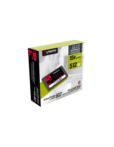 Kingston Technology SSDNow KC400 + Upgrade Kit 2.5" 512 GB Serial ATA III