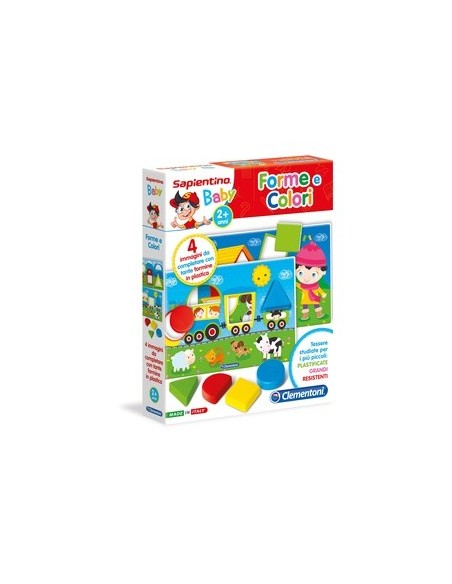 Clementoni Sapientino Baby Colori e Forme