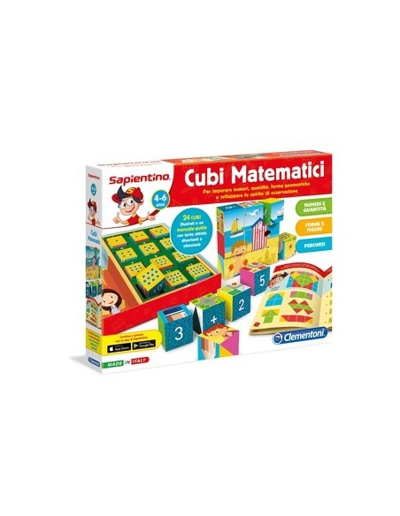 Clementoni Sapientino Cubi Matematici Giocattoli educativi