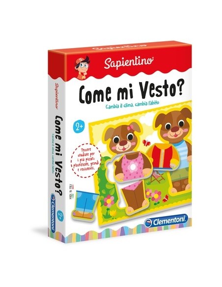 Clementoni Sapientino Baby - Come mi vesto?