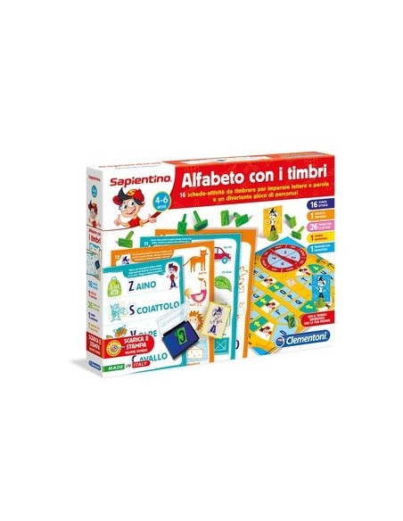 Clementoni Alfabeto con i Timbri
