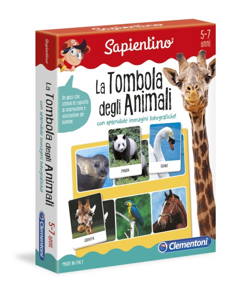 Clementoni Sapientino - La Tombola Degli Animali