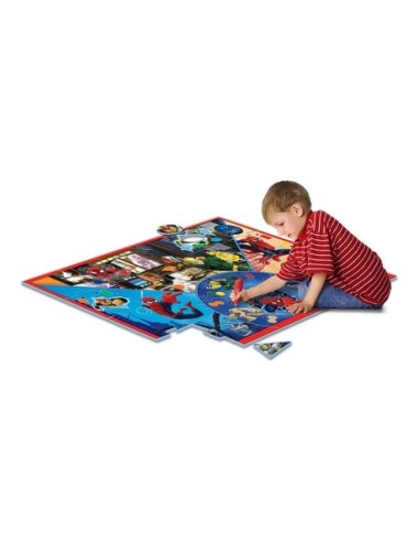 Clementoni Ultimate Spider-Man - Il Tappeto Gigante Interattivo