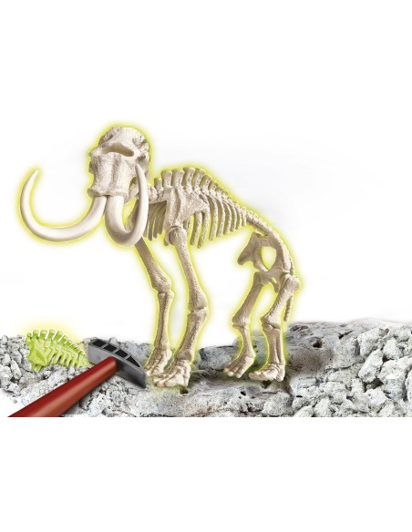 Clementoni Archeogiocando - Mammut Luminoso al Buio