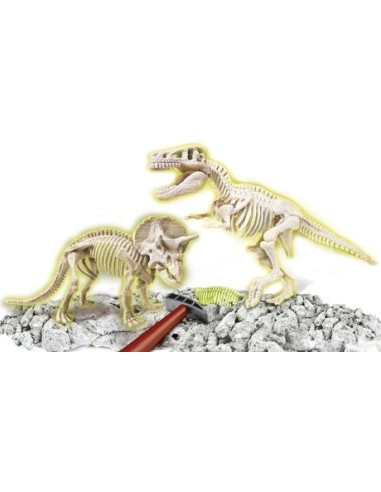 Clementoni Archeogiocando - T-Rex & Triceratopo