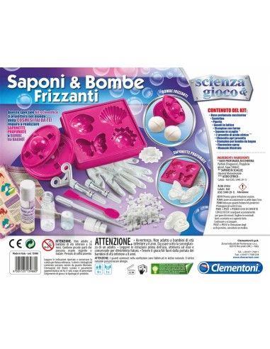 Clementoni Scienza e Gioco Saponi & Bombe frizzanti