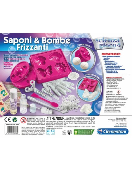 Clementoni Scienza e Gioco Saponi & Bombe frizzanti