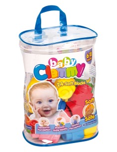 Clementoni Baby Clemmy sacca 24 mattoncini 2