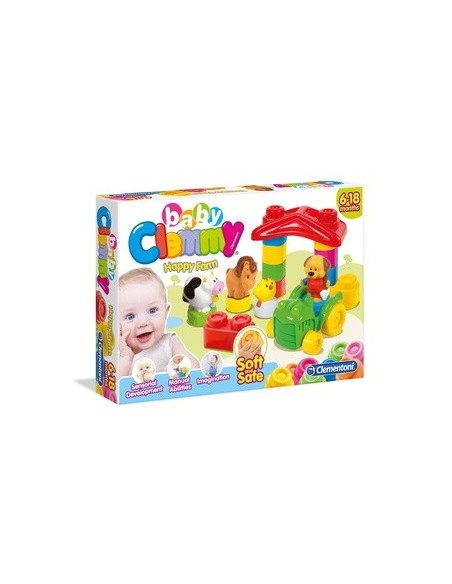 Clementoni Baby clemmy costruzioni morbide - happy farm