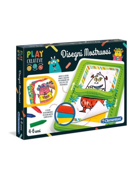Clementoni Play Creative Set di immagini da colorare