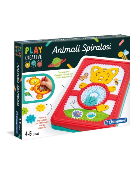 Clementoni Play Creative - Animaletti Spiralosi