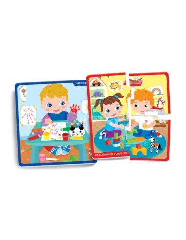 Clementoni 16078 puzzle 4 pz Bambini