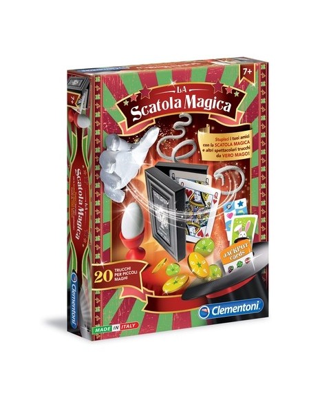 Clementoni La Scatola Magica kit di magia per bambini