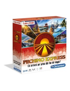 Clementoni Pechino Express Gioco da tavolo Guerra