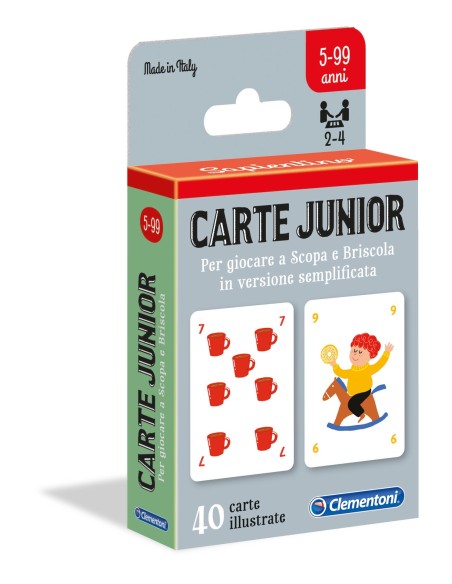 Clementoni Carte Junior Carta da gioco Apprendimento