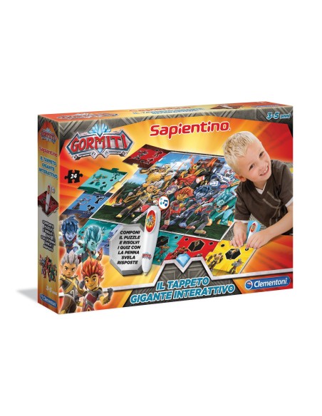 Clementoni Tappeto Gigante Interattivo Gormiti