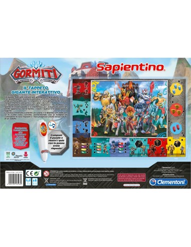 Clementoni Tappeto Gigante Interattivo Gormiti