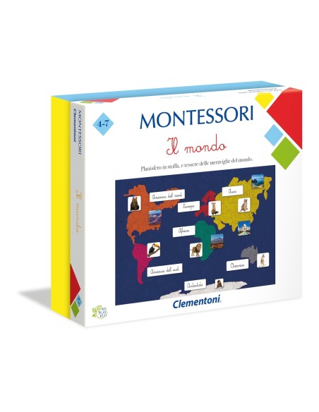 Clementoni Montessori - Il mondo